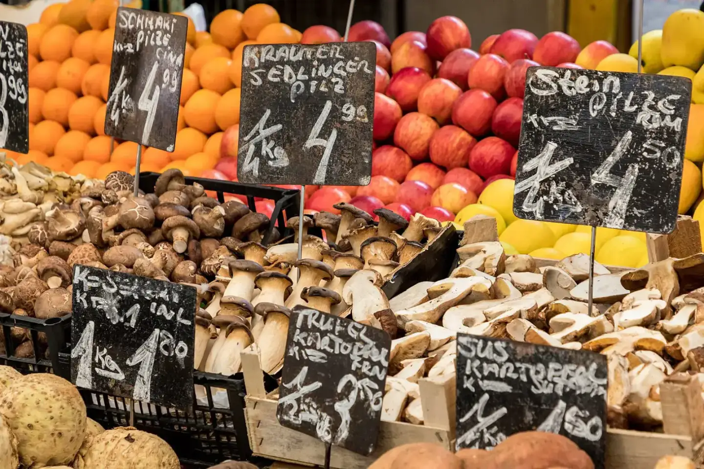 Rund um die Pension: Naschmarkt