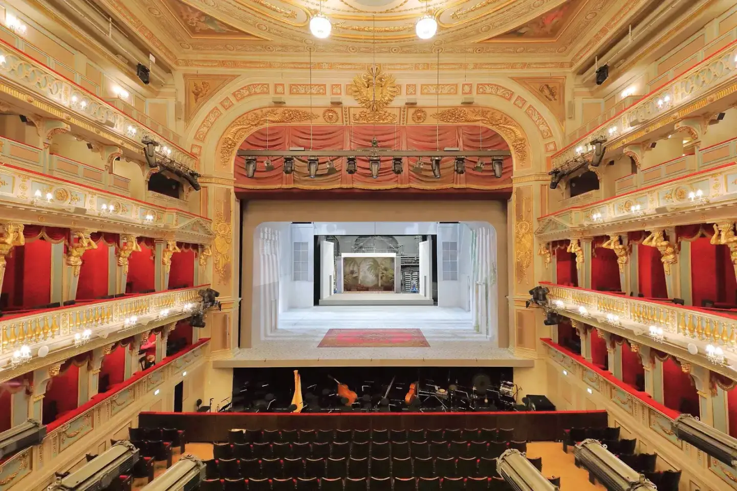 Wien am Abend: Theater an der Wien