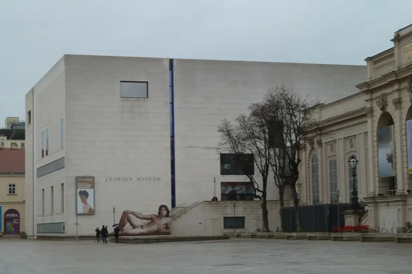 Wien bei Regen: MuseumsQuartier